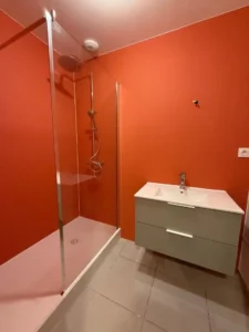 Création d’un espace douche sur Cavignac