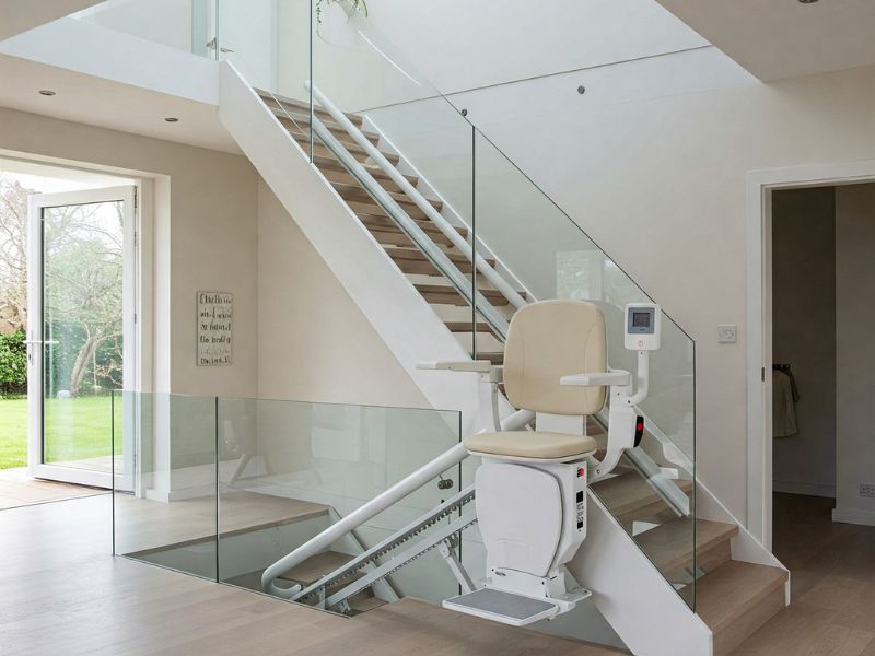 installation monte-escalier