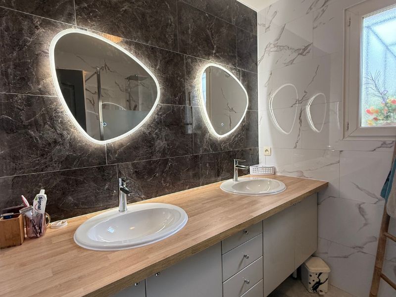 Transformation complète d&rsquo;une salle de bain sur Cabanac et Villagrains