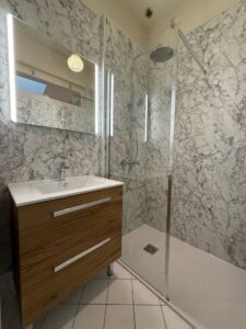 transformation salle de bain ancienne sur Bordeaux